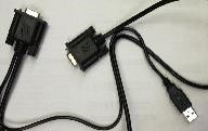 Кабель RS232 с питанием от USB для весов 222F