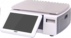 Весы торговые с печатью этикеток RBS KS 4010