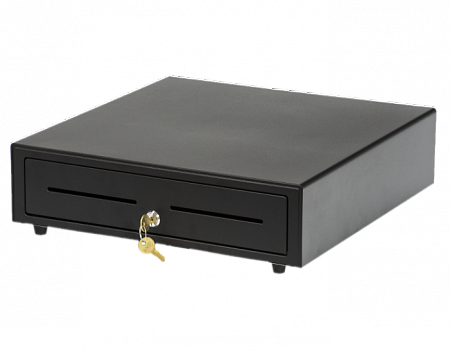 Денежный ящик АТОЛ CD-410-B черный, 410*415*100, 24V