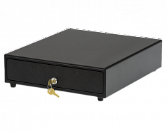 Денежный ящик АТОЛ CD-330-B черный, 330*380*90, 24V